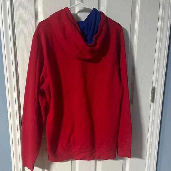 Men's Under Amour Red Hoodie -L - Picture 2 of 4